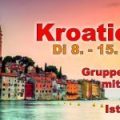 HAPPY-Reise  8. bis 15. September 2026: Kroatien/Porec