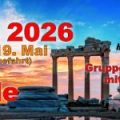 HAPPY-Reise  12. bis 19. Mai 2026: Side/Türkei
