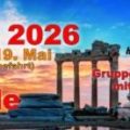 HAPPY-Reise  12. – 19. Mai : Side/Türkei
